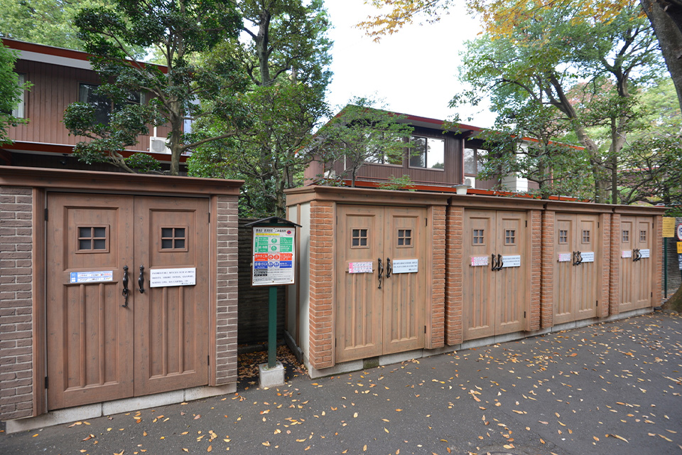 専用のゴミ出しBOX