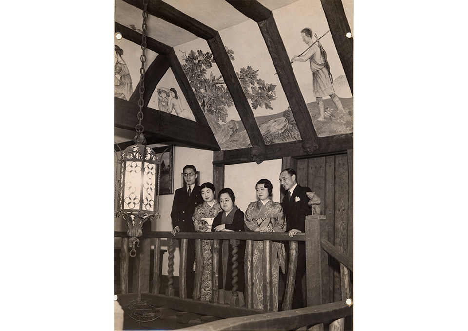 一家団欒の様子