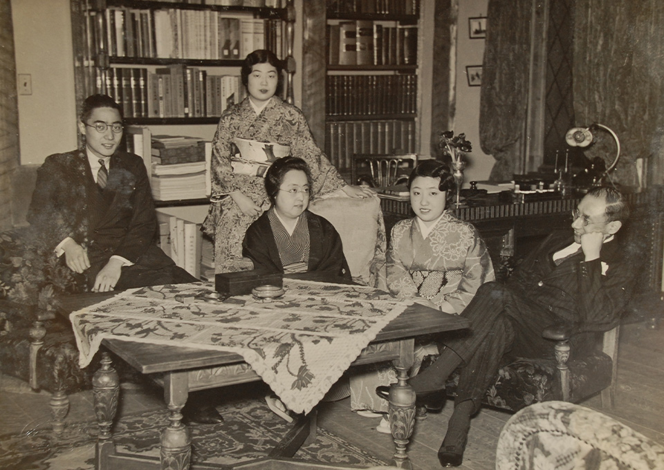 一家団欒の様子