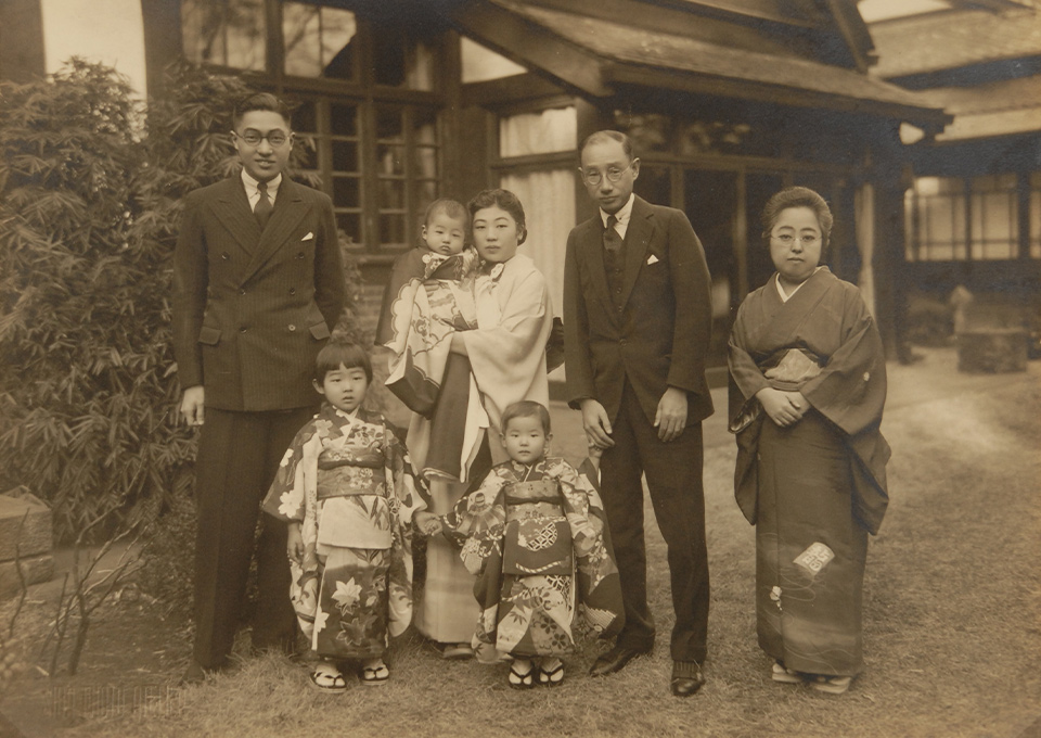 一家団欒の様子